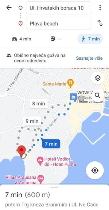 Apartmani Centar Vodice Exteriér fotografie